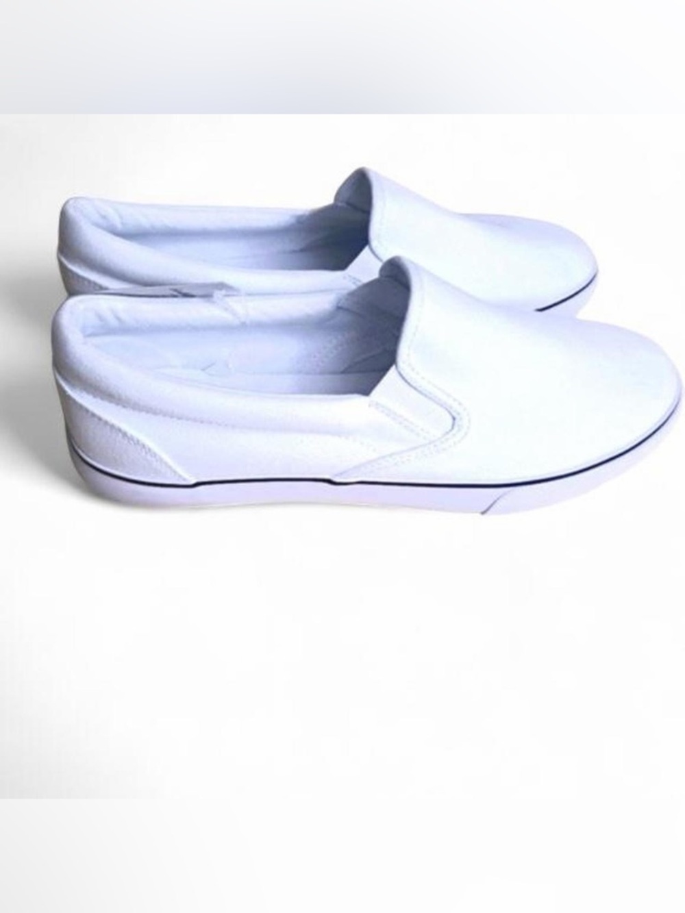 Goodfellow & Co Beige Canvas Slip-On Sneakers